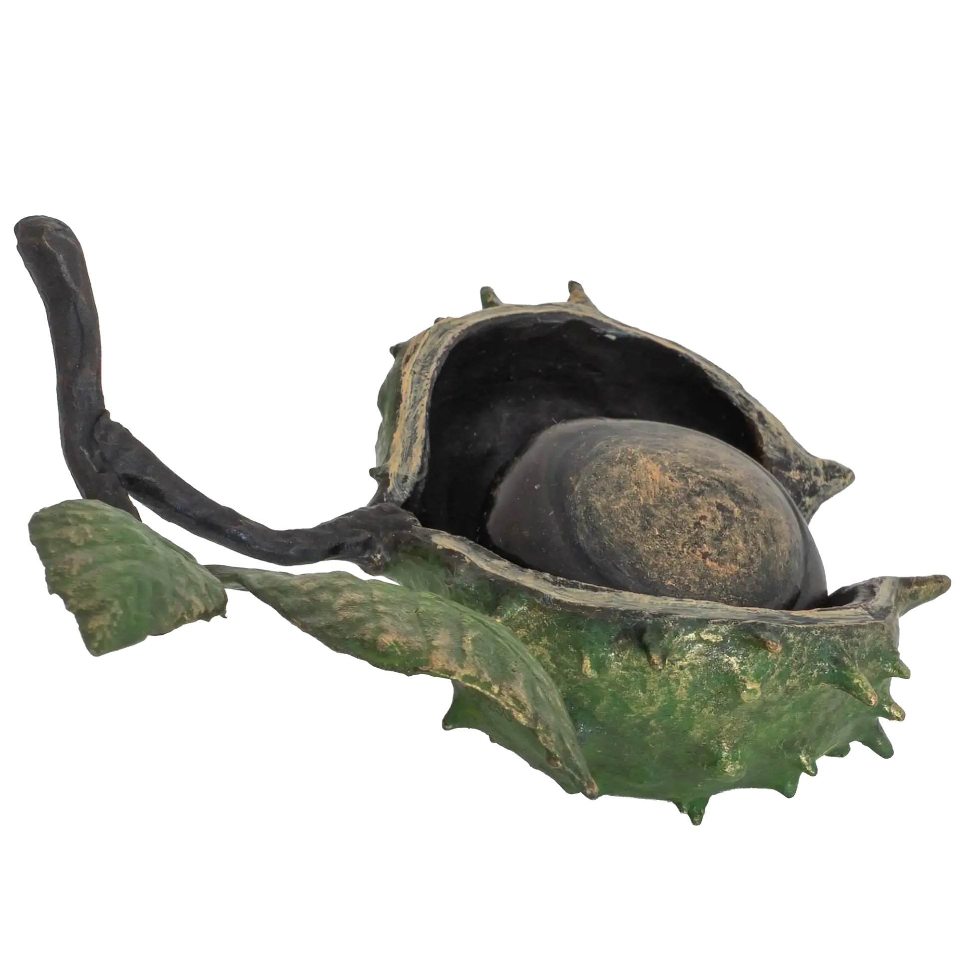 Richard Cooper Bronze Nature Trial Collection Conker Figurine