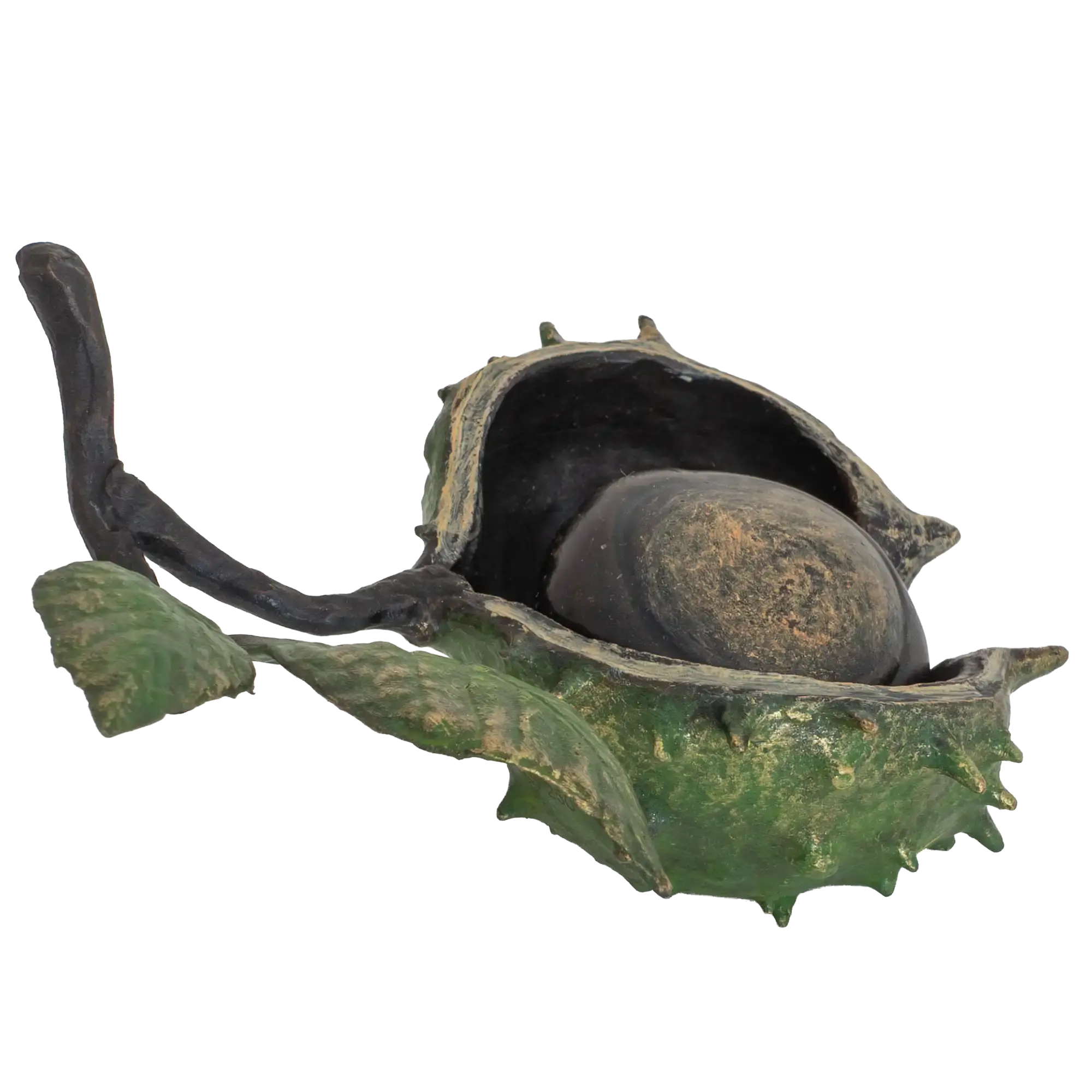 Richard Cooper Bronze Nature Trial Collection Conker Figurine