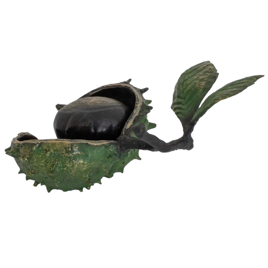Richard Cooper Bronze Nature Trial Collection Conker Figurine