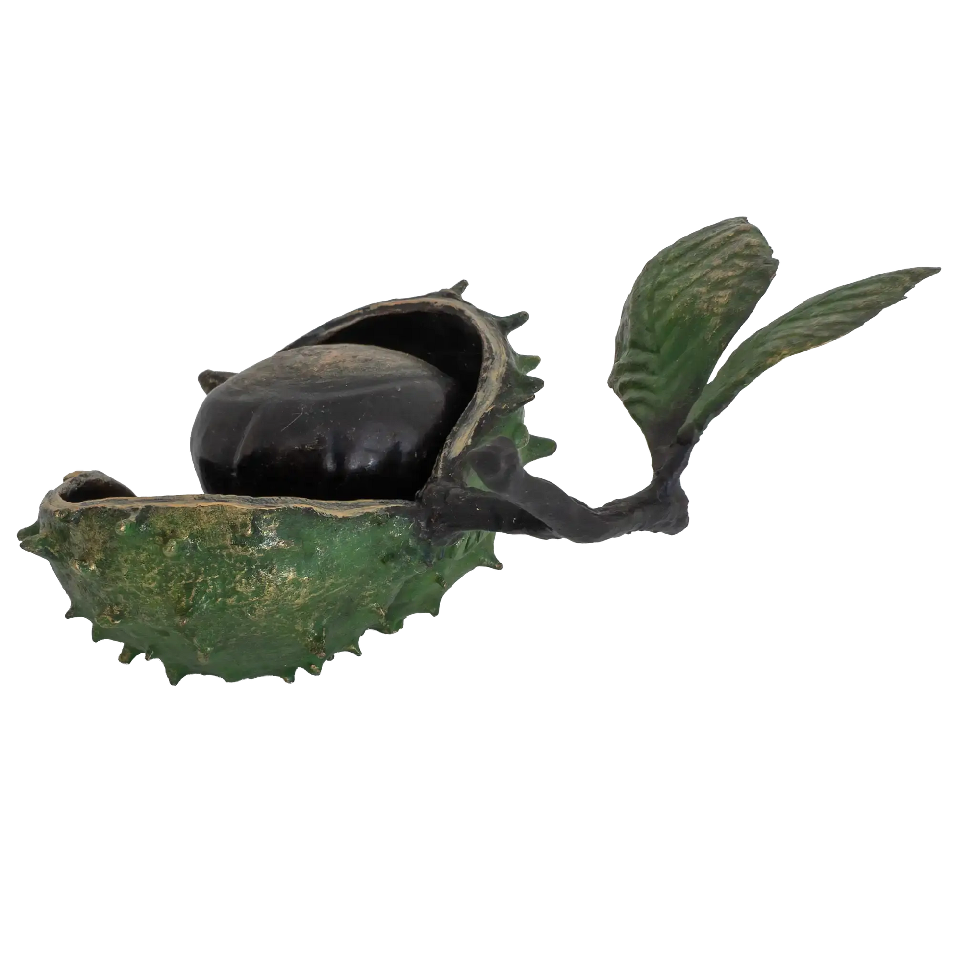 Richard Cooper Bronze Nature Trial Collection Conker Figurine