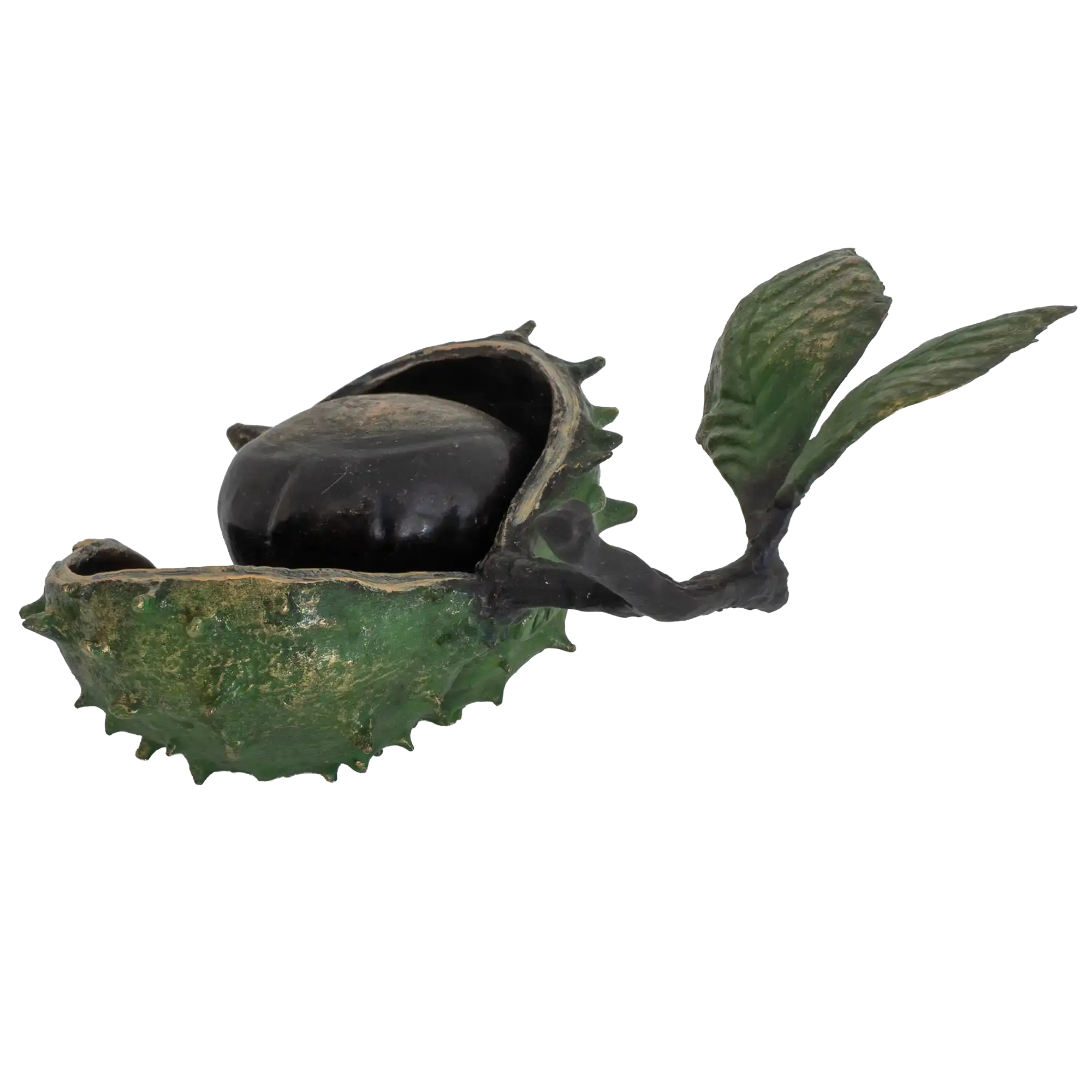 Richard Cooper Bronze Nature Trial Collection Conker Figurine