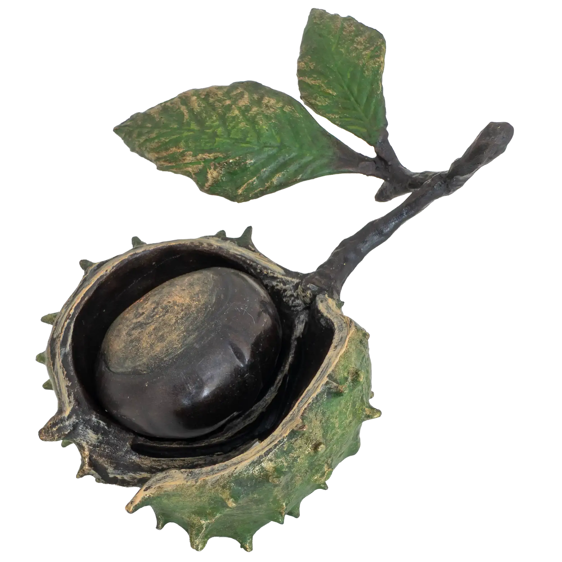Richard Cooper Bronze Nature Trial Collection Conker Figurine