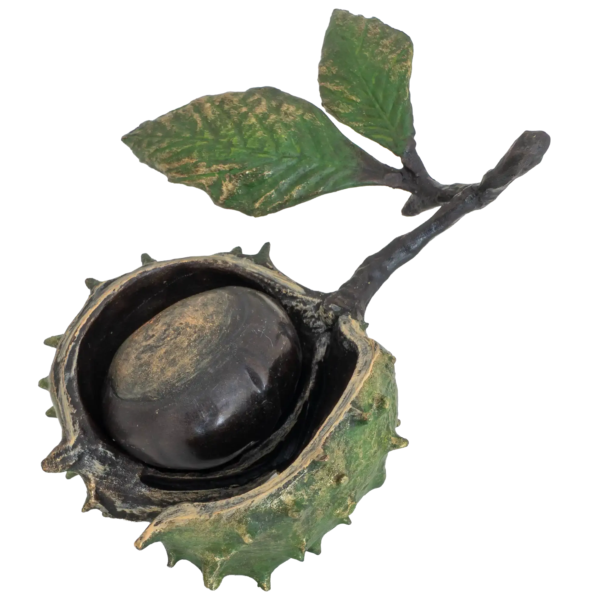 Richard Cooper Bronze Nature Trial Collection Conker Figurine