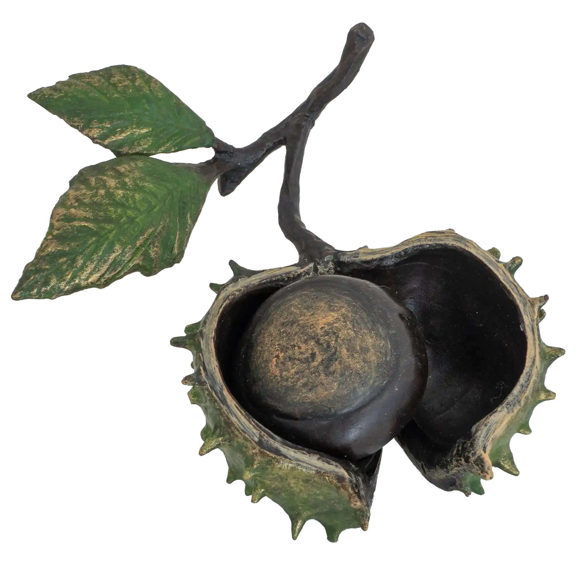 Richard Cooper Bronze Nature Trial Collection Conker Figurine
