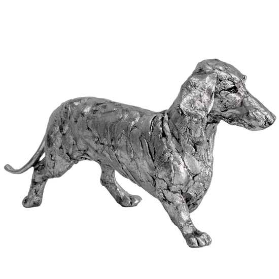Richard Cooper Nickel Studio Collection Dachshund Figurine