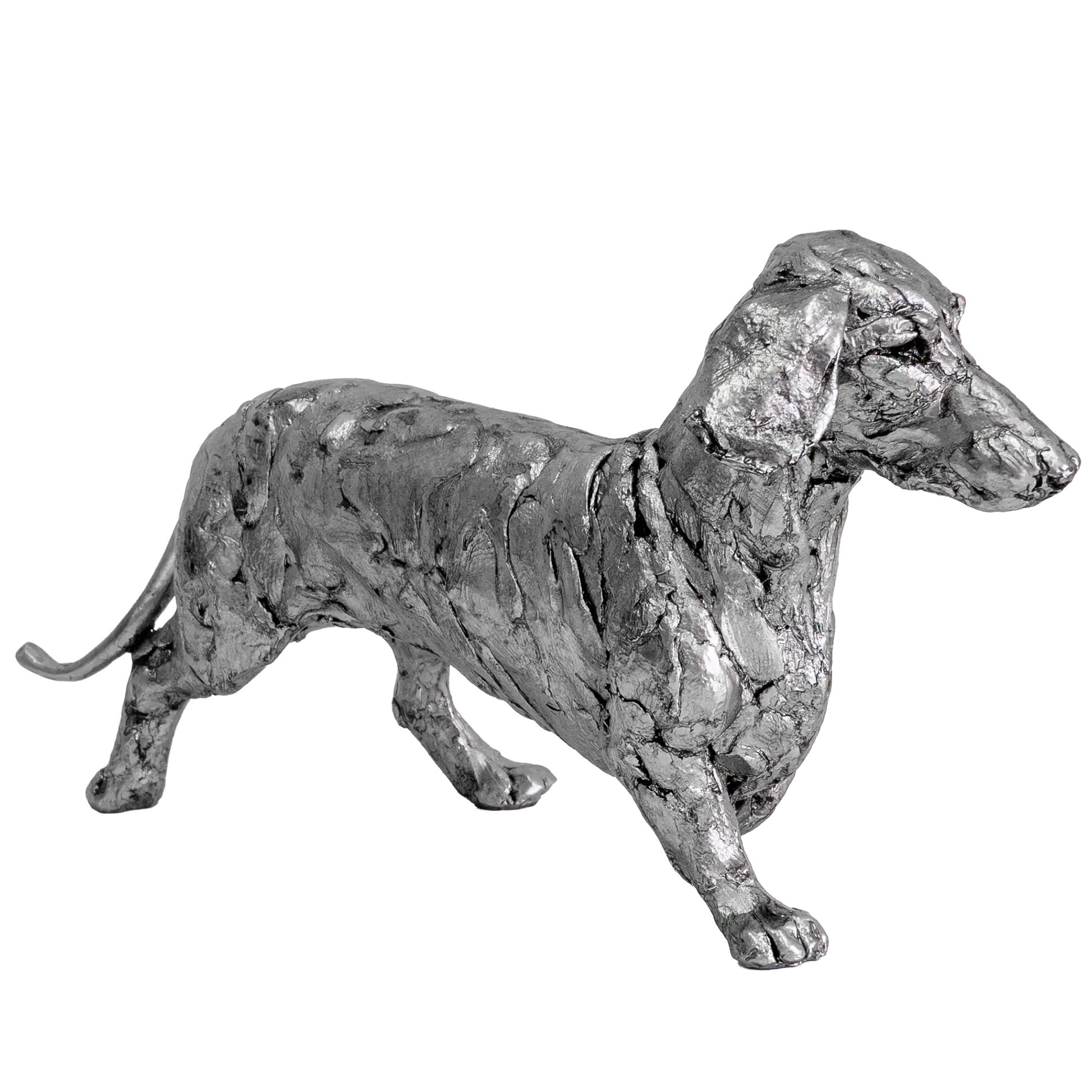 Richard Cooper Nickel Studio Collection Dachshund Figurine