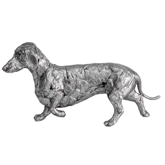 Richard Cooper Nickel Studio Collection Dachshund Figurine