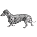Richard Cooper Nickel Studio Collection Dachshund Figurine