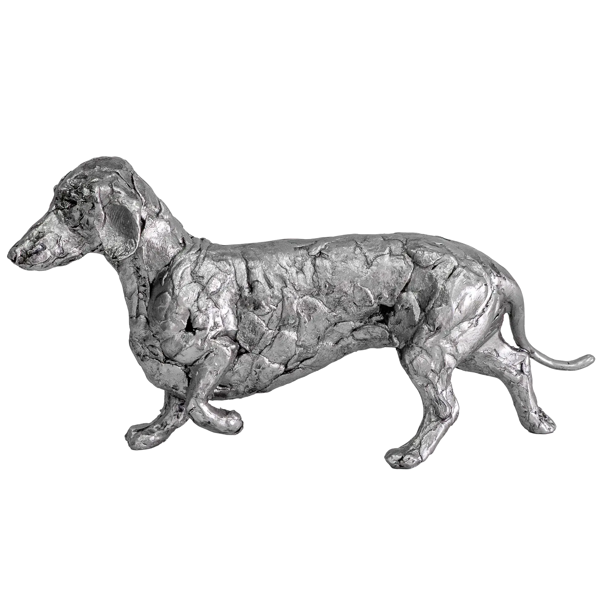 Richard Cooper Nickel Studio Collection Dachshund Figurine