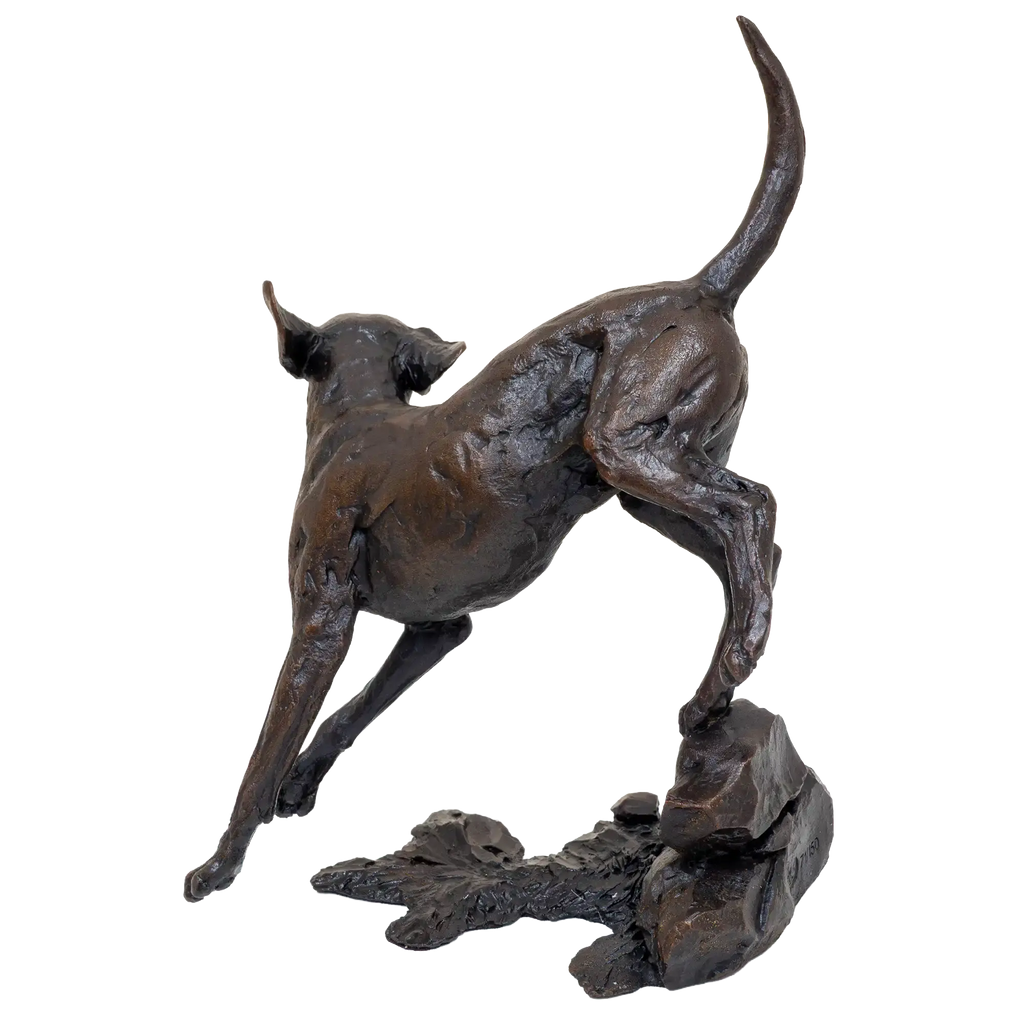 Richard Cooper Limited Edition Bronze Foxhound Figurine