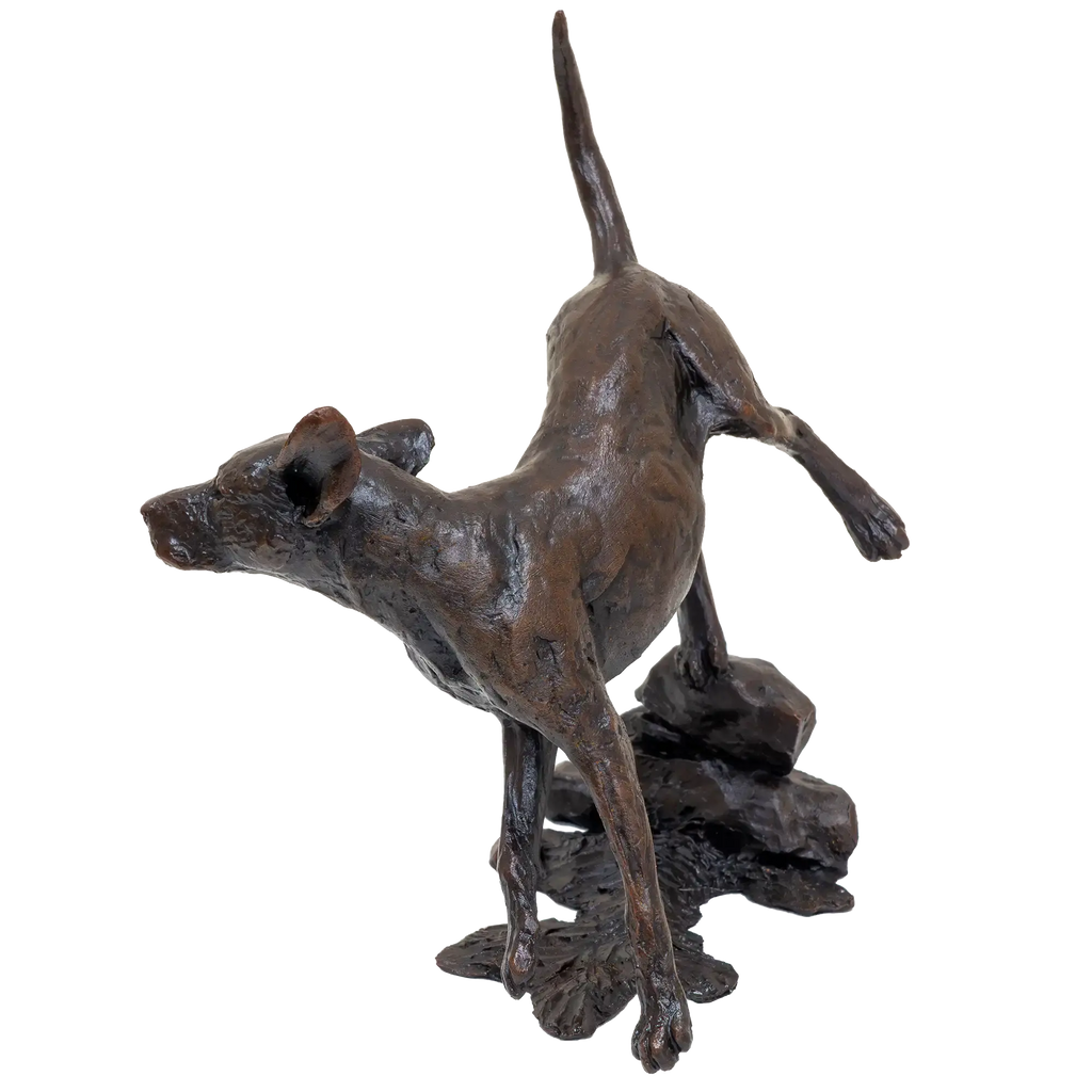 Richard Cooper Limited Edition Bronze Foxhound Figurine