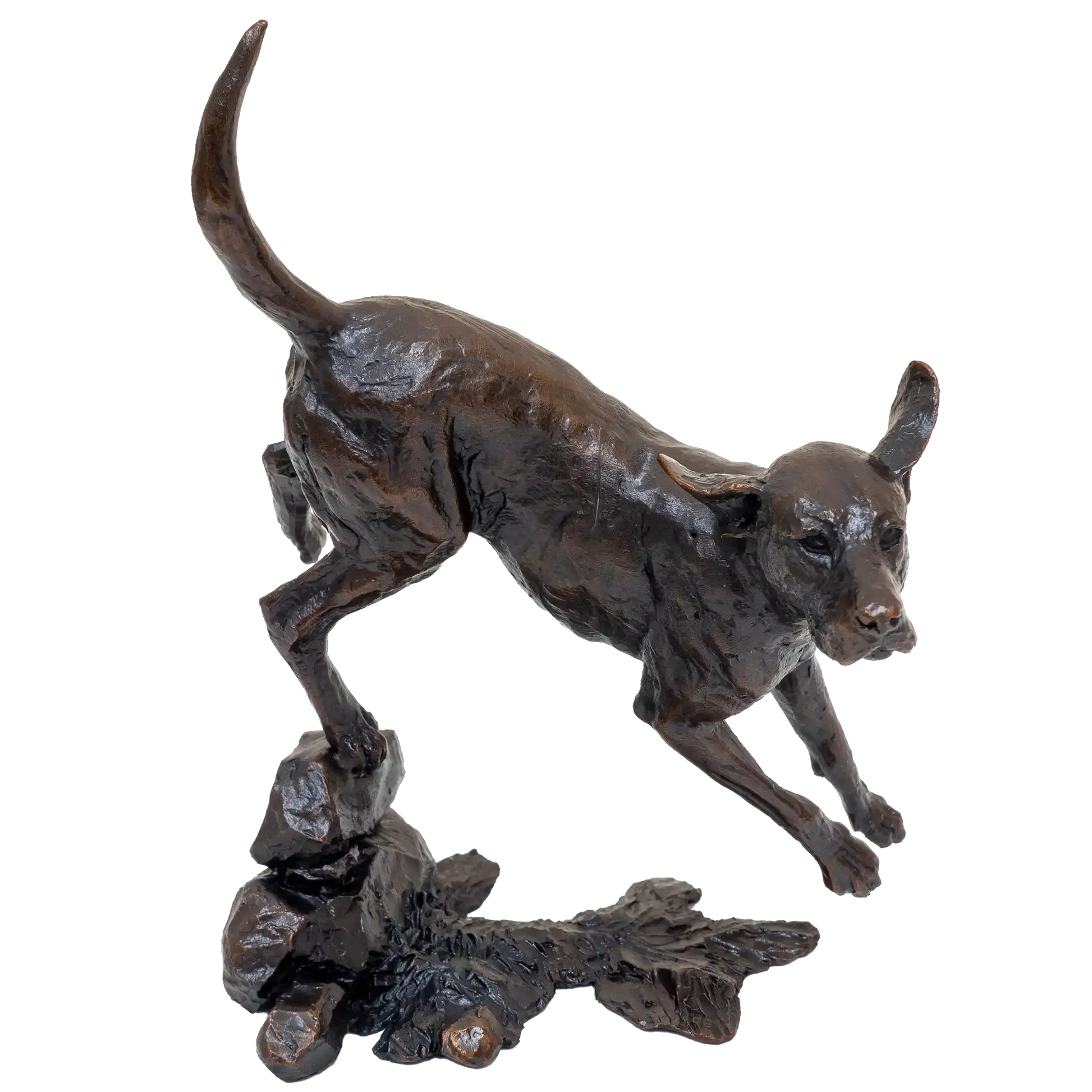 Richard Cooper Limited Edition Bronze Foxhound Figurine