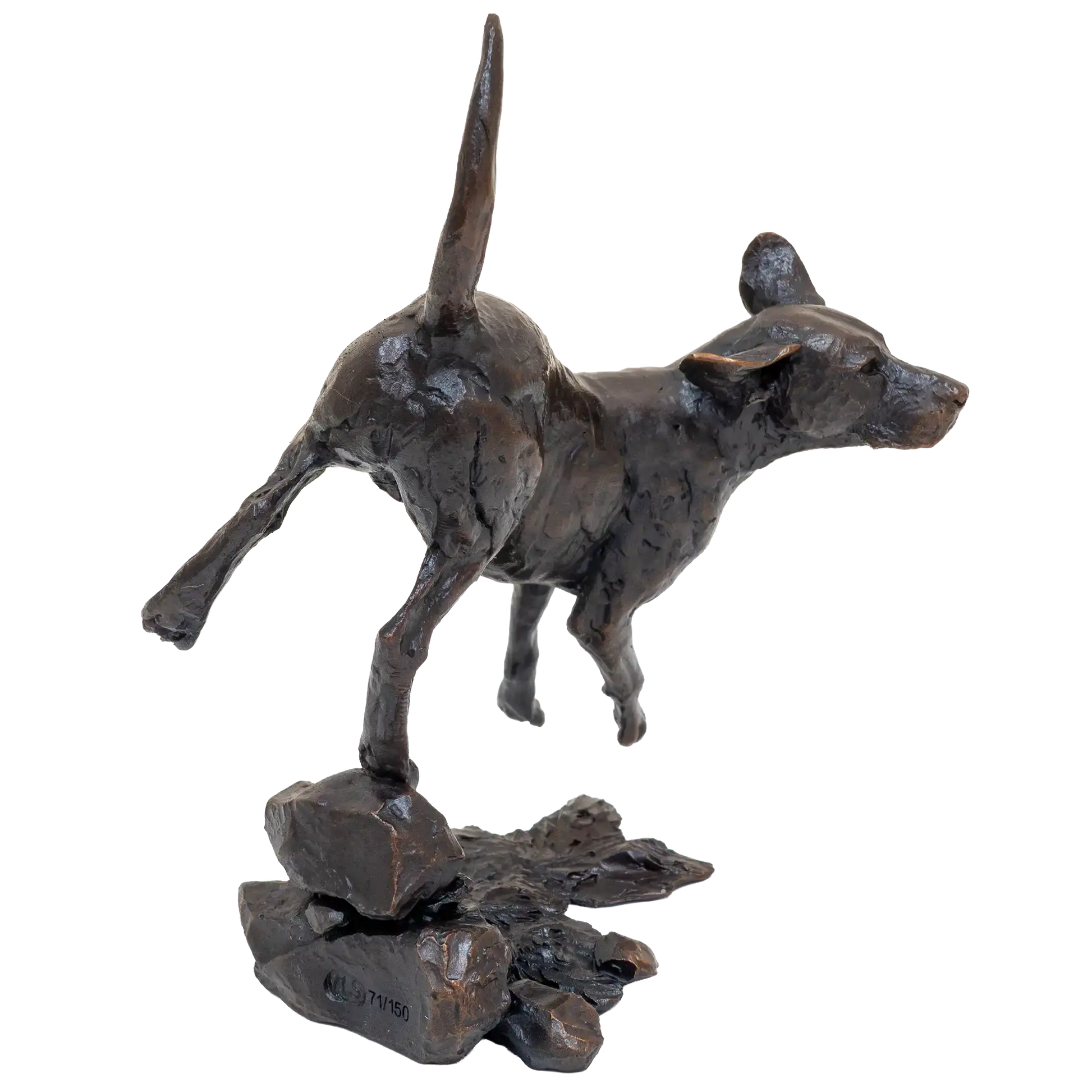 Richard Cooper Limited Edition Bronze Foxhound Figurine