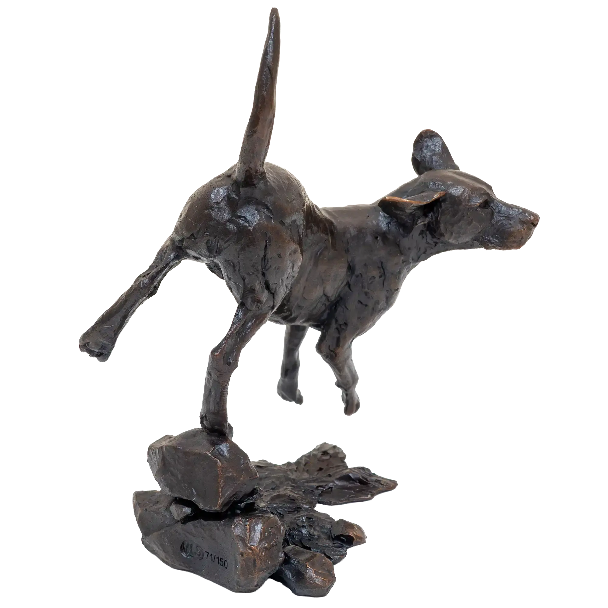 Richard Cooper Limited Edition Bronze Foxhound Figurine