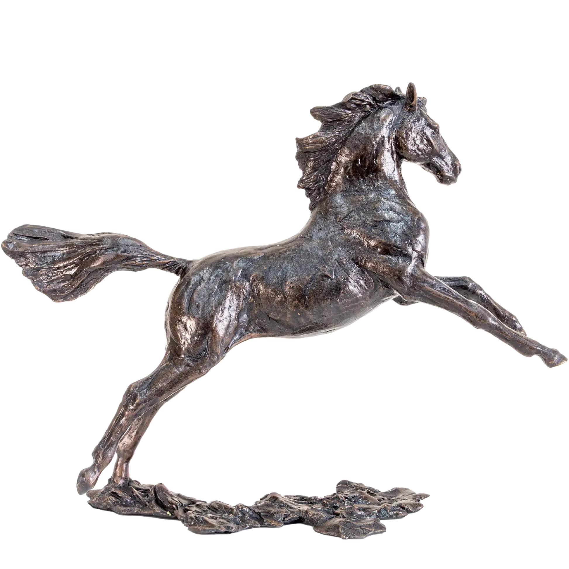 Richard Cooper Bronze Horses Collection Free Spirit Figurine