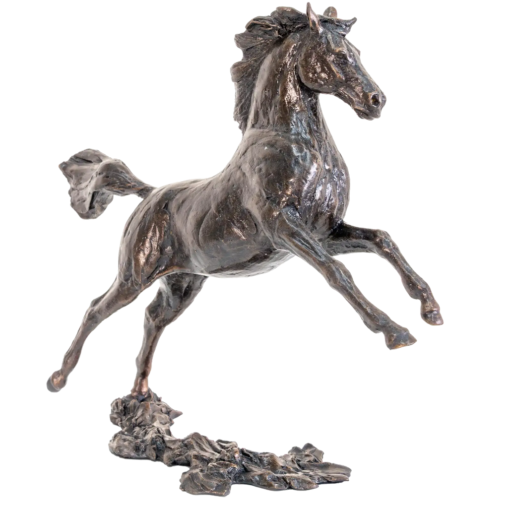 Richard Cooper Bronze Horses Collection Free Spirit Figurine