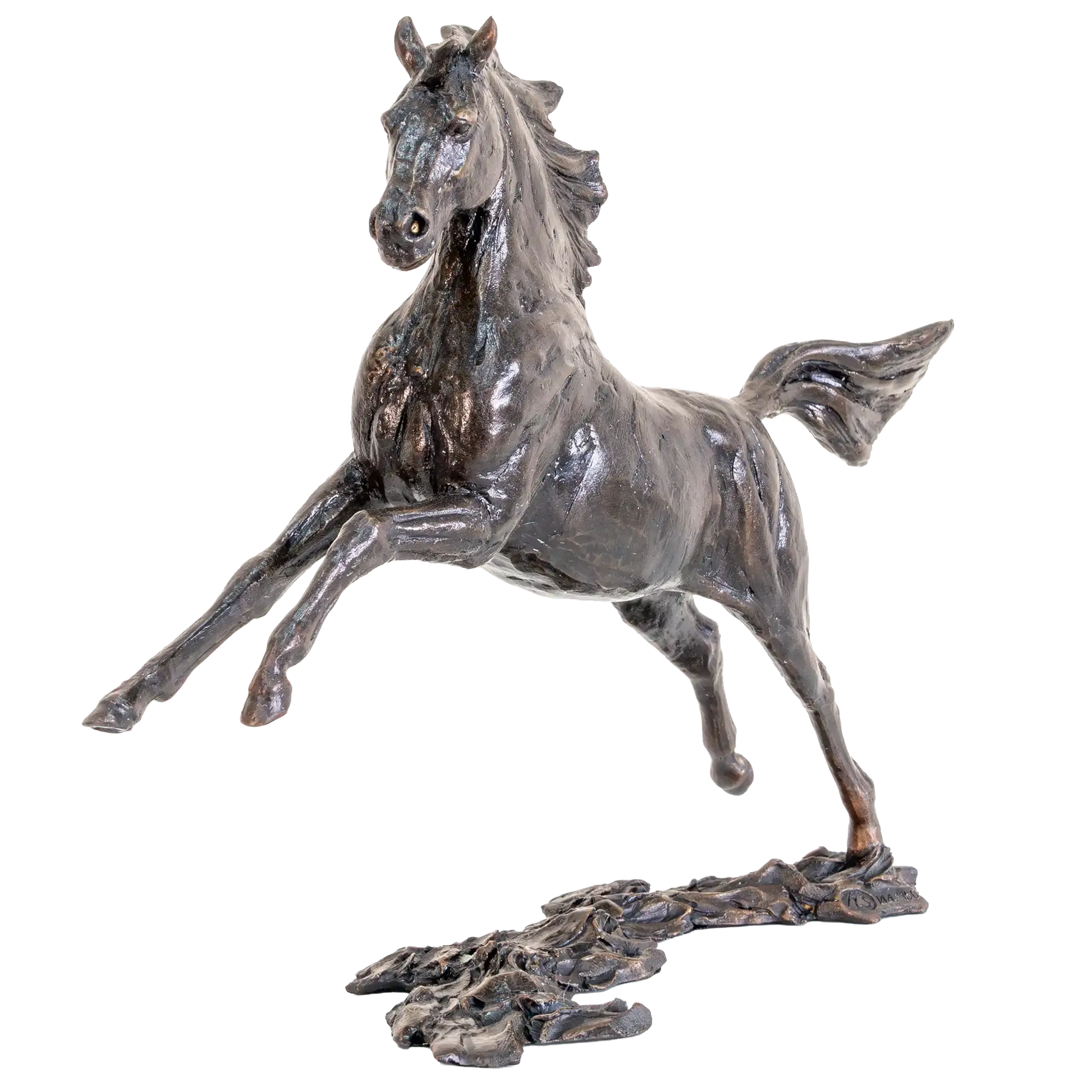 Richard Cooper Bronze Horses Collection Free Spirit Figurine
