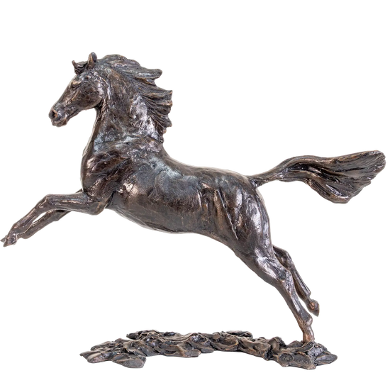 Richard Cooper Bronze Horses Collection Free Spirit Figurine