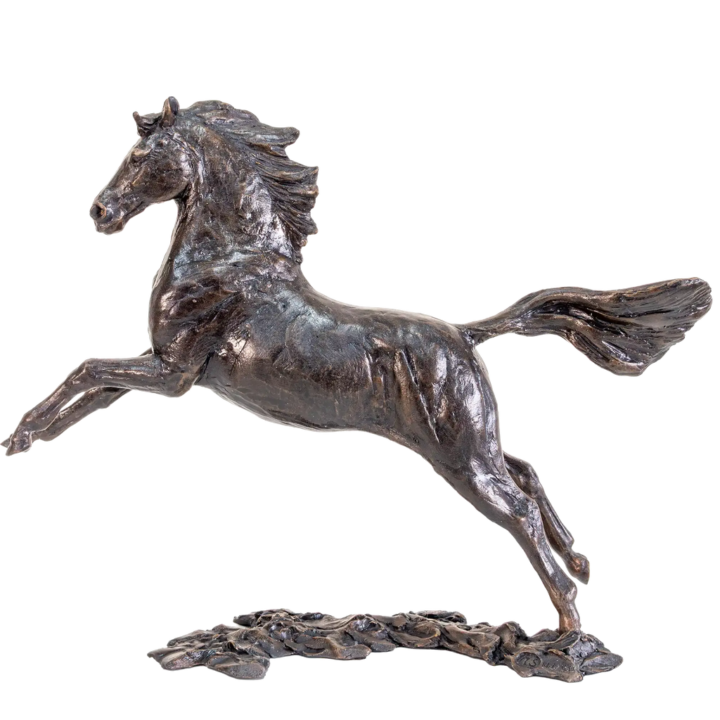 Richard Cooper Bronze Horses Collection Free Spirit Figurine