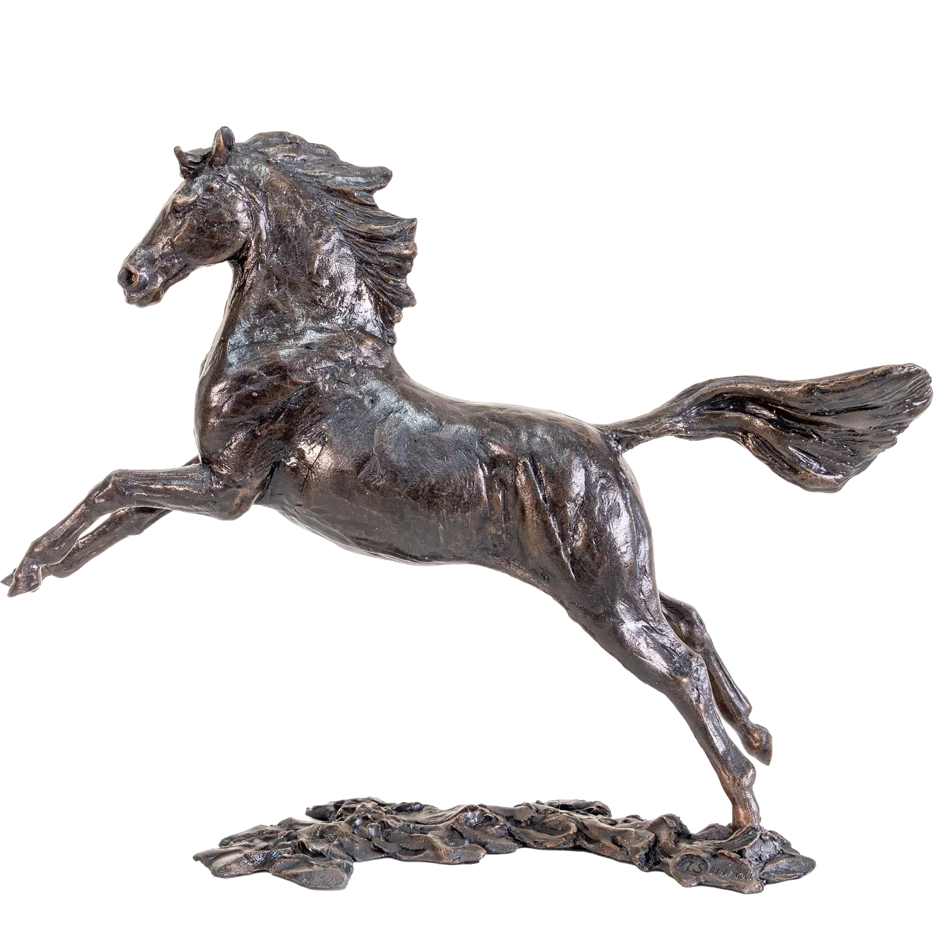Richard Cooper Bronze Horses Collection Free Spirit Figurine