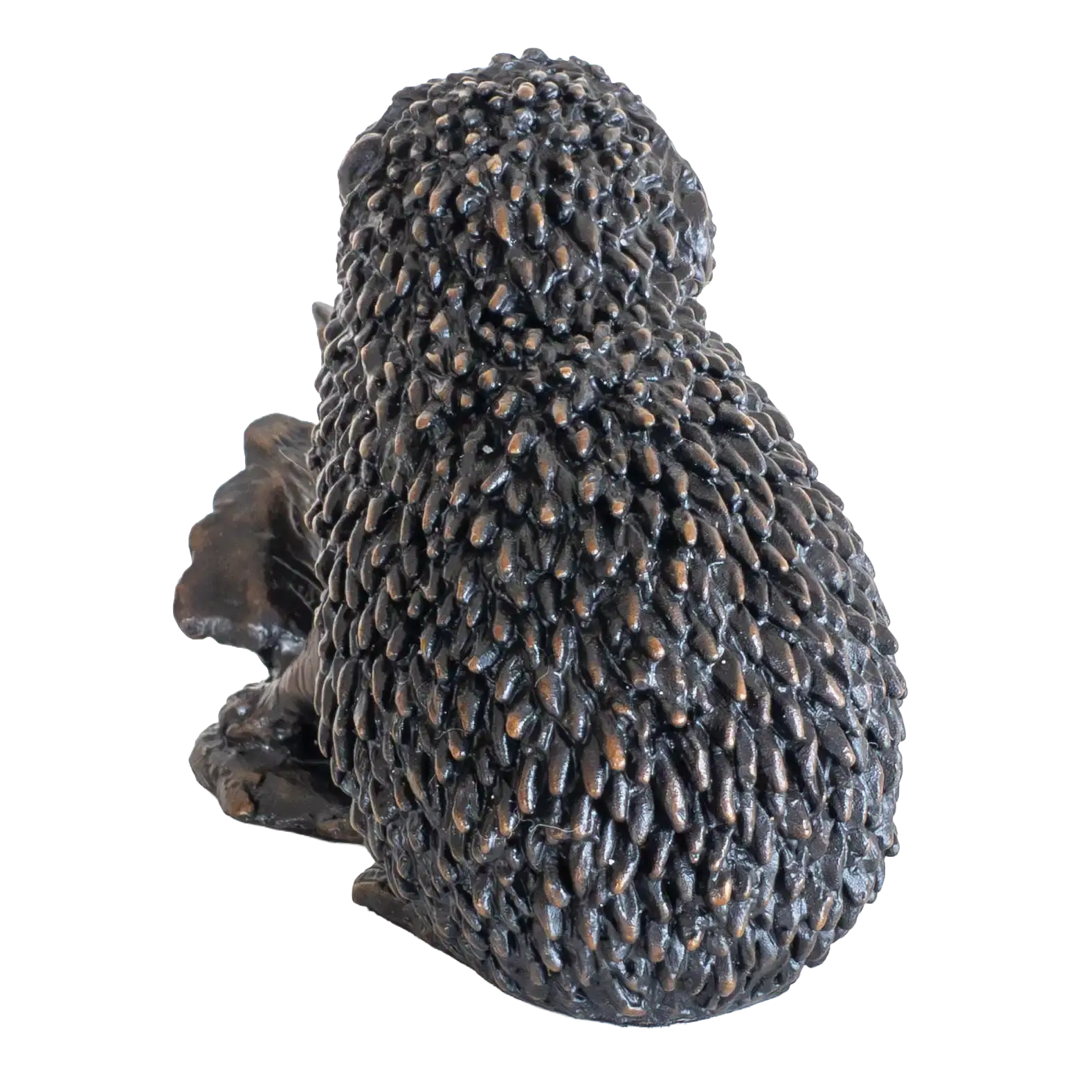 Richard Cooper Bronze Animals Collection Hedgehog with Ladybug Figurine