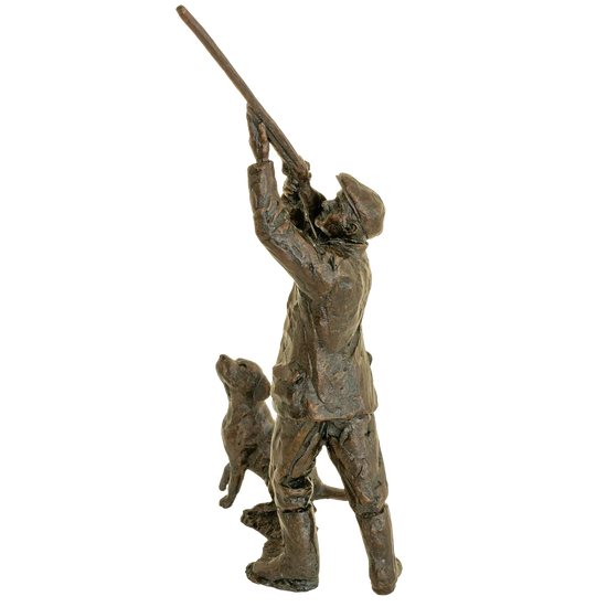 Richard Cooper Bronze Country Pursuits Collection High Bird Figurine