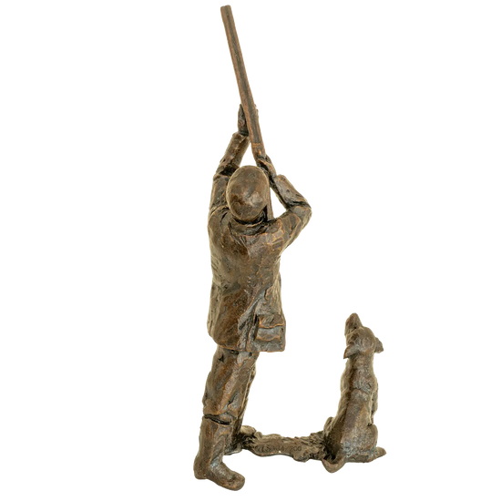 Richard Cooper Bronze Country Pursuits Collection High Bird Figurine