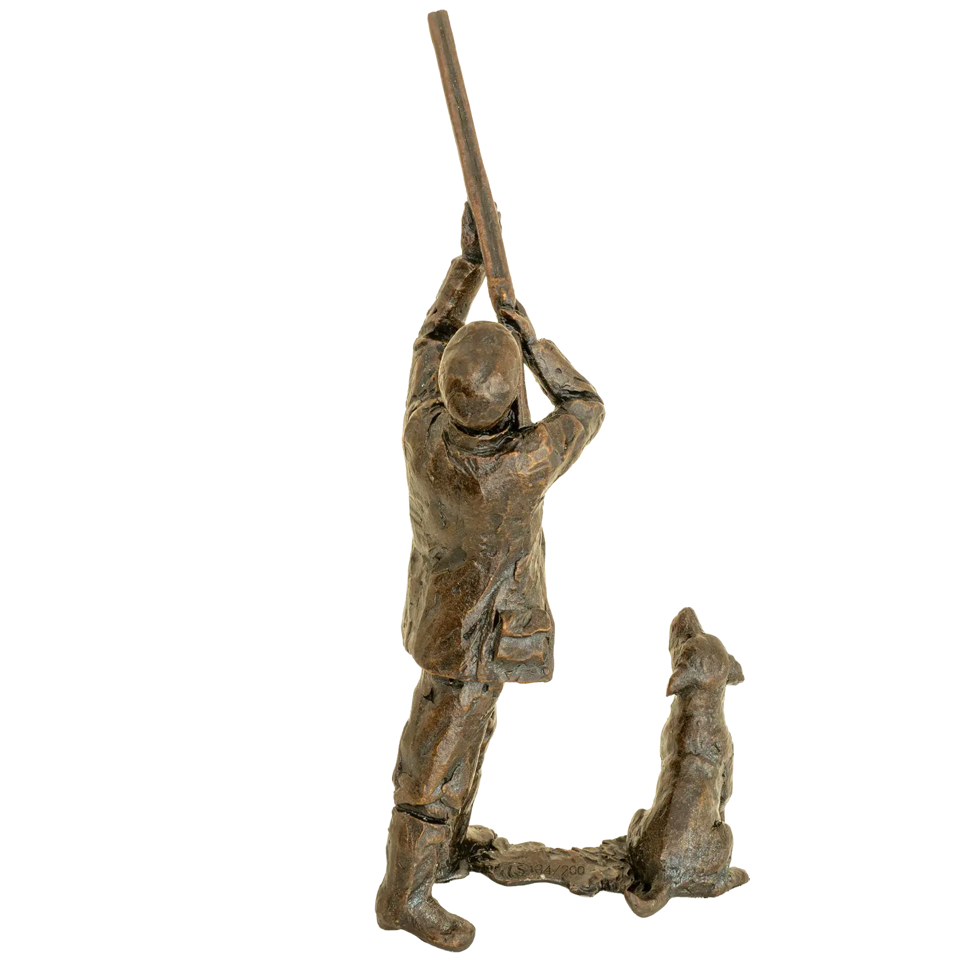 Richard Cooper Bronze Country Pursuits Collection High Bird Figurine