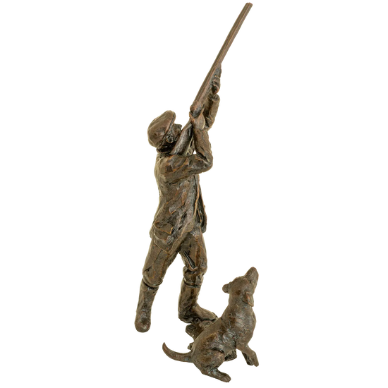 Richard Cooper Bronze Country Pursuits Collection High Bird Figurine