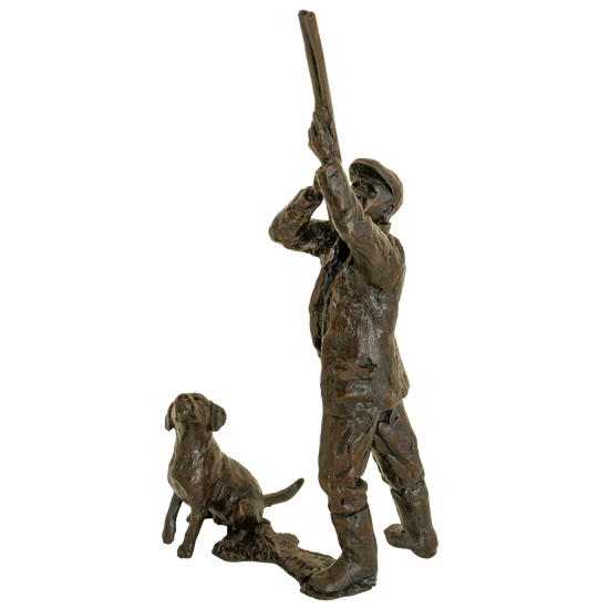Richard Cooper Bronze Country Pursuits Collection High Bird Figurine
