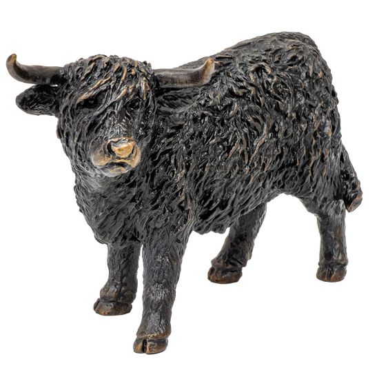 Richard Cooper Bronze Animals Collection Highland Cow