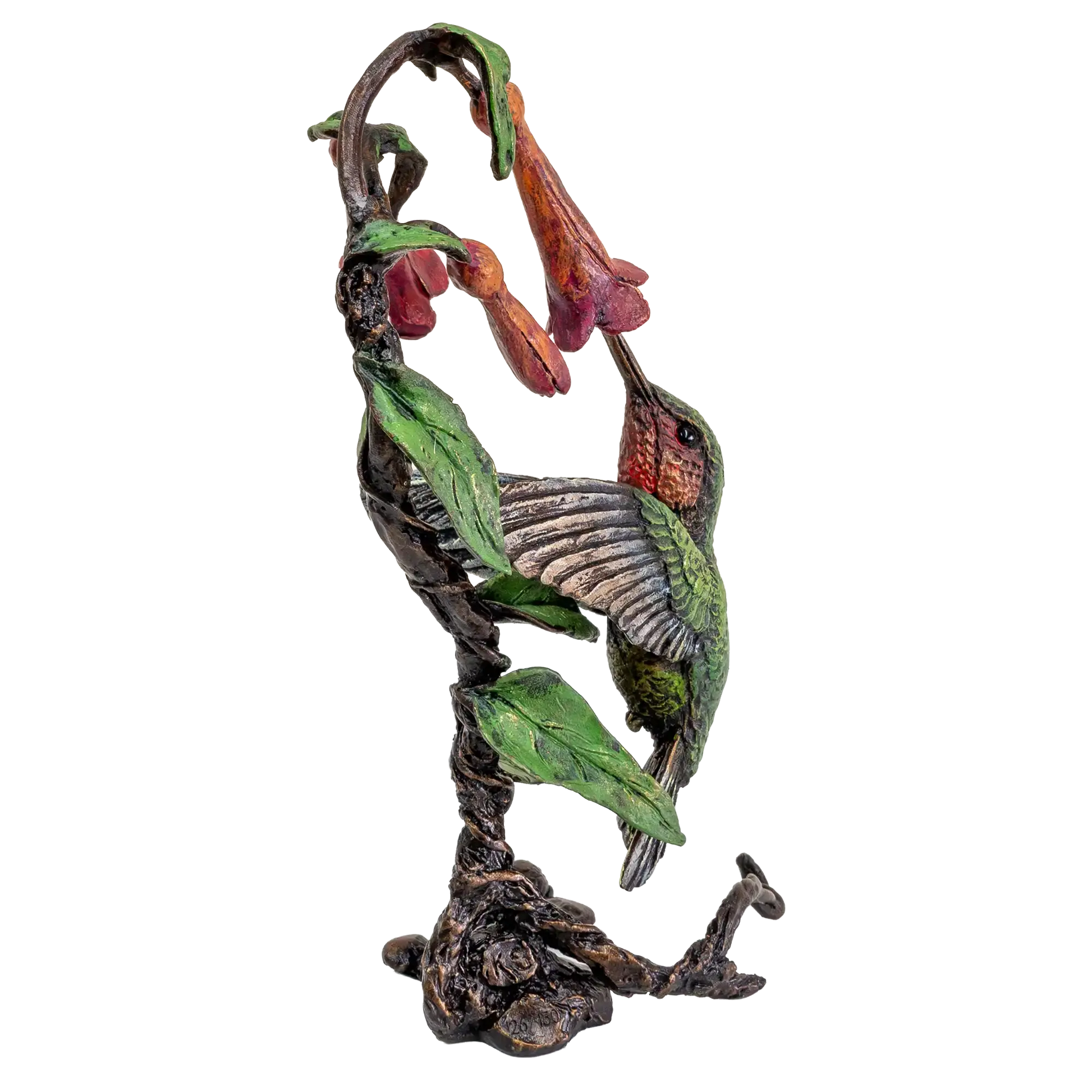 Richard Cooper Bronze Birds Collection Hummingbird Figurine