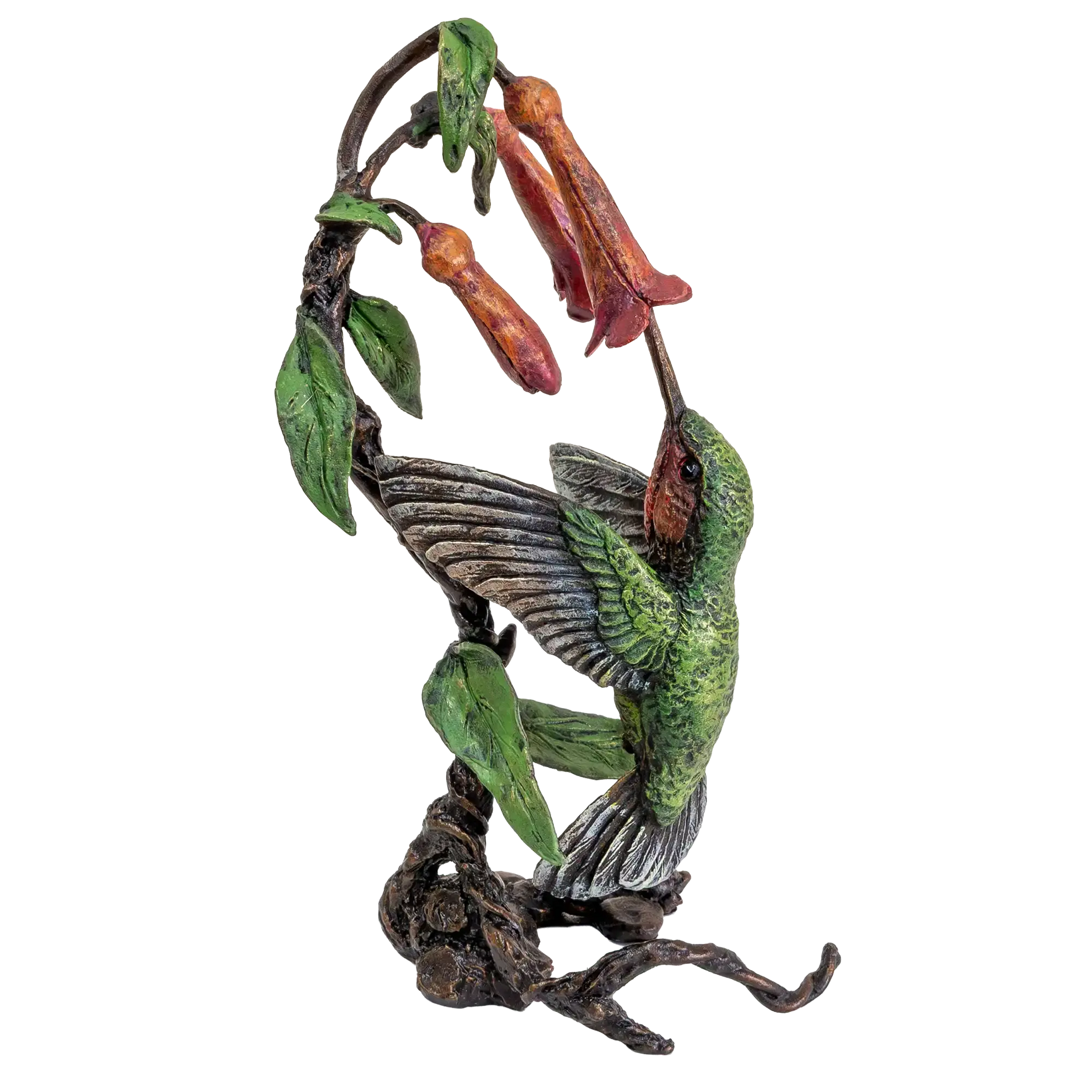 Richard Cooper Bronze Birds Collection Hummingbird Figurine
