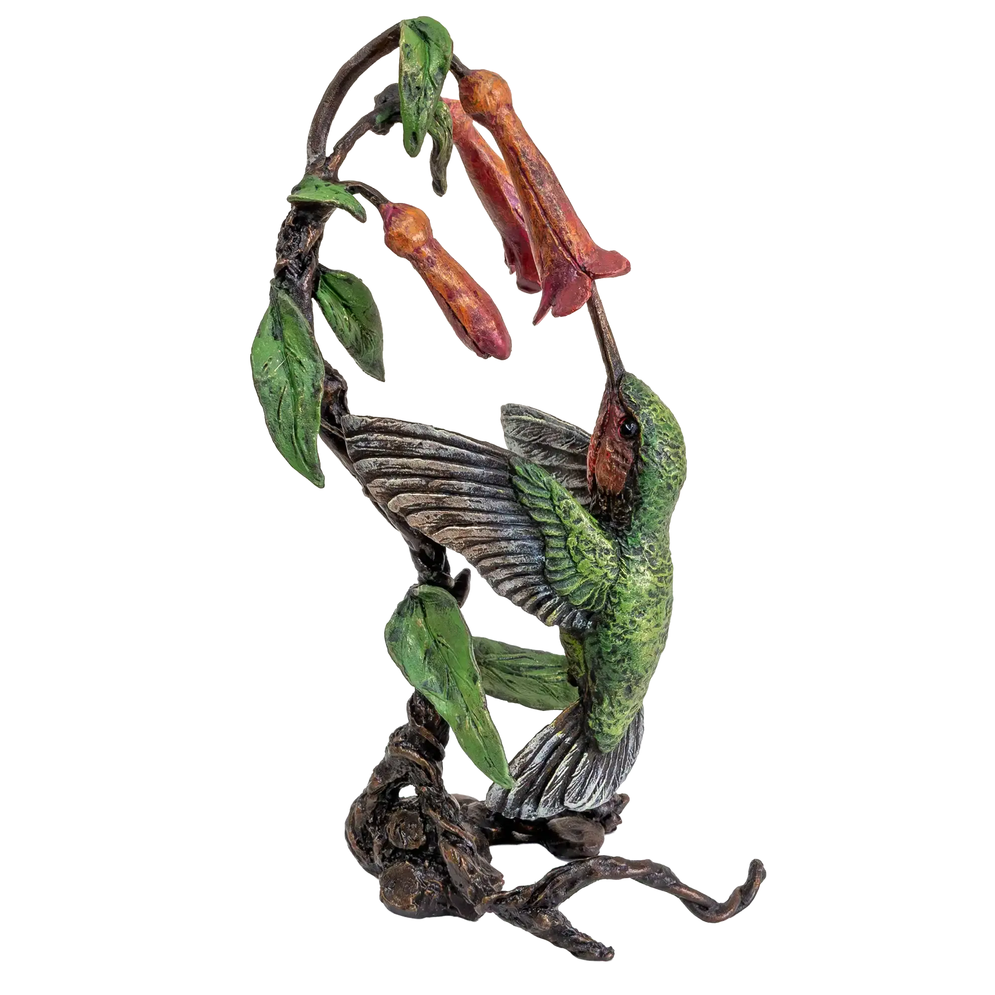 Richard Cooper Bronze Birds Collection Hummingbird Figurine