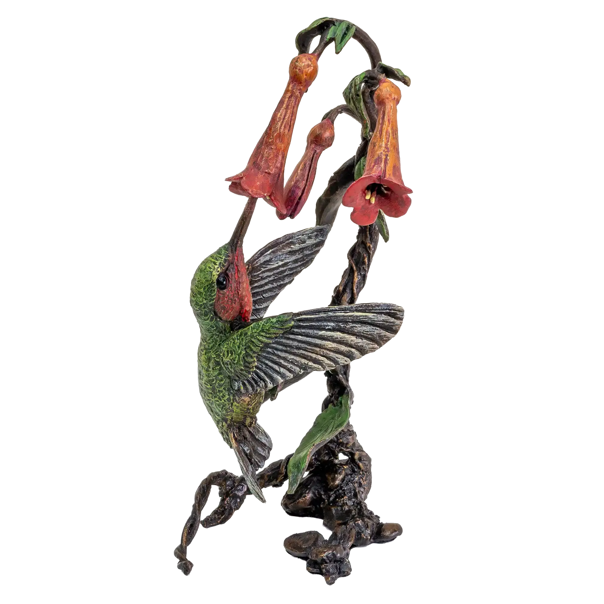 Richard Cooper Bronze Birds Collection Hummingbird Figurine