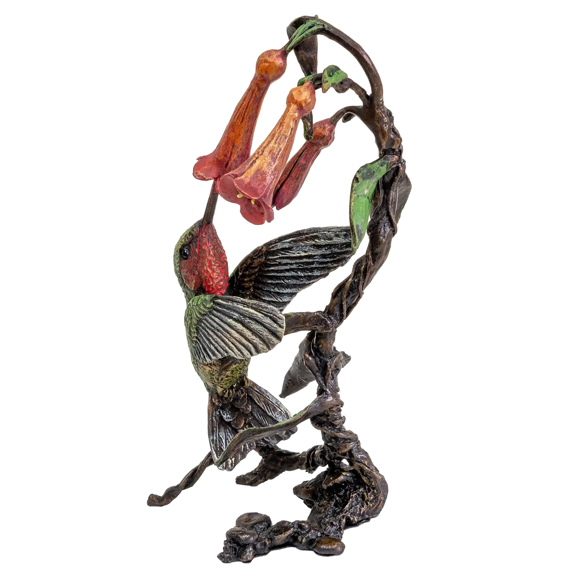 Richard Cooper Bronze Birds Collection Hummingbird Figurine