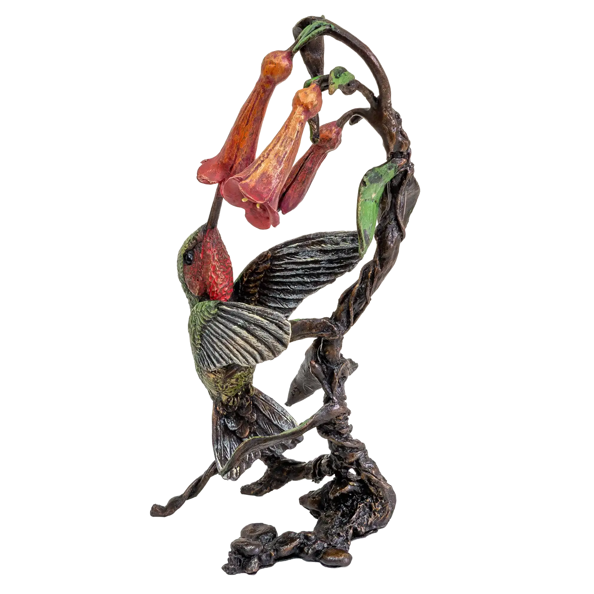 Richard Cooper Bronze Birds Collection Hummingbird Figurine