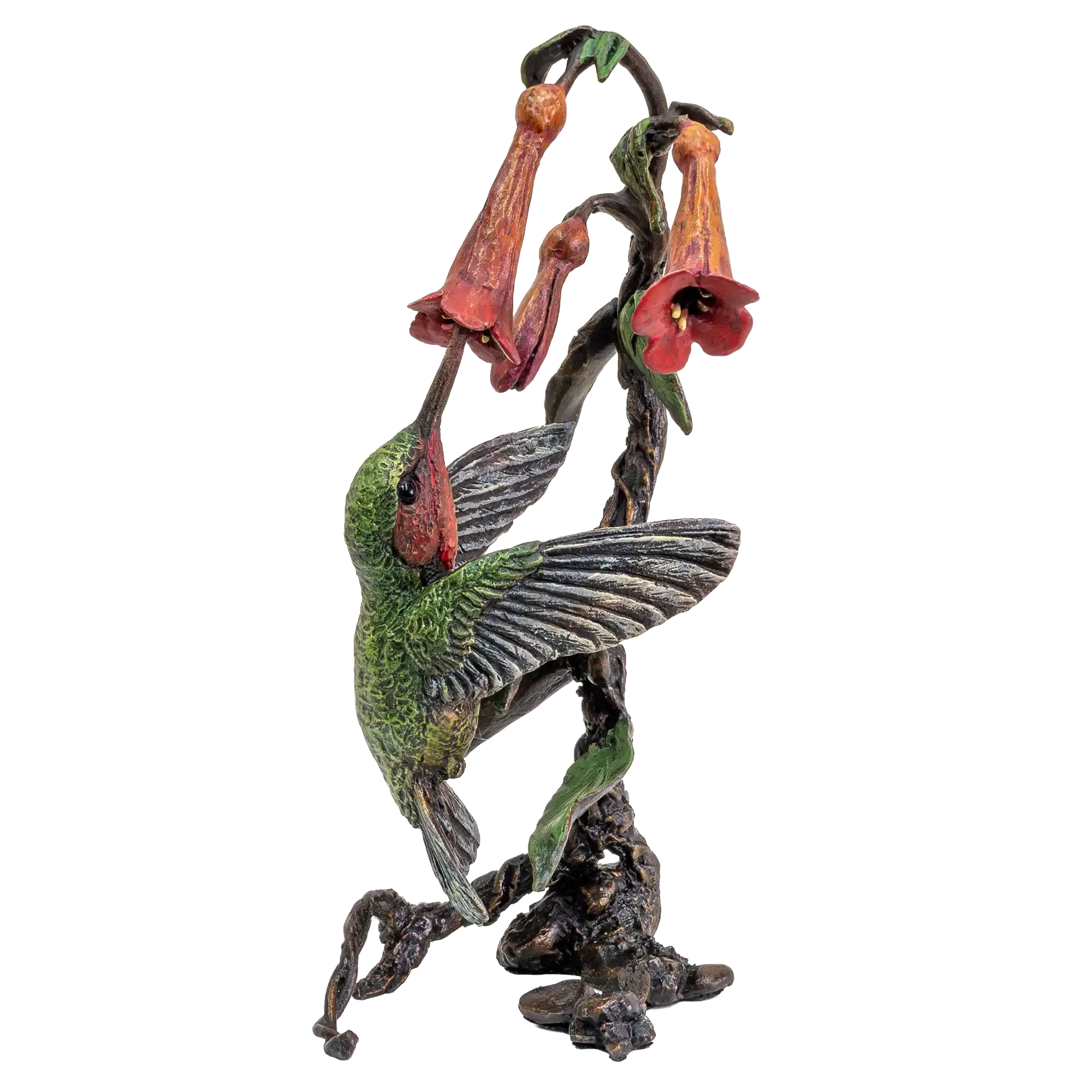 Richard Cooper Bronze Birds Collection Hummingbird Figurine