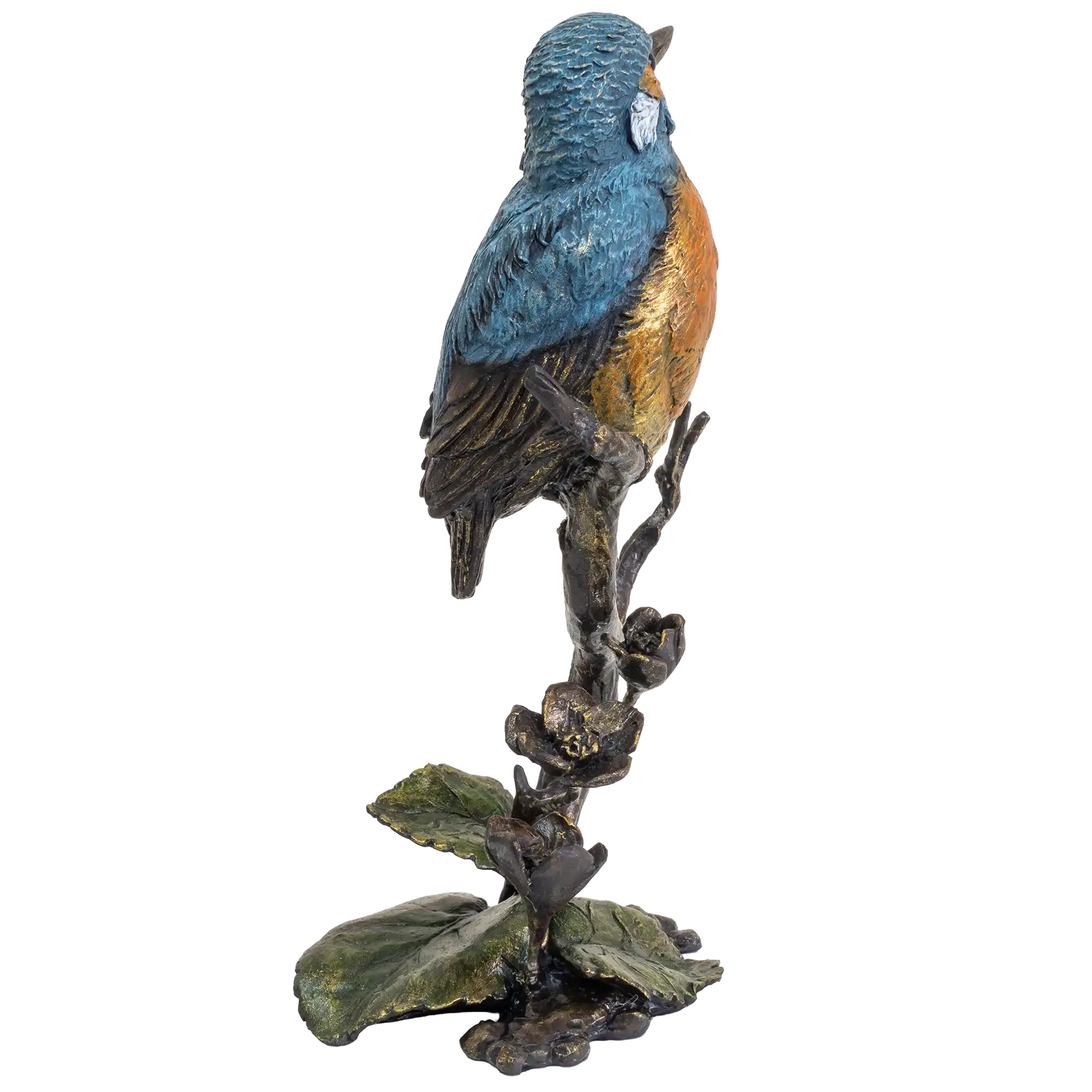 Richard Cooper Bronze Birds Collection Kingfisher & Meadow Marsh Figurine