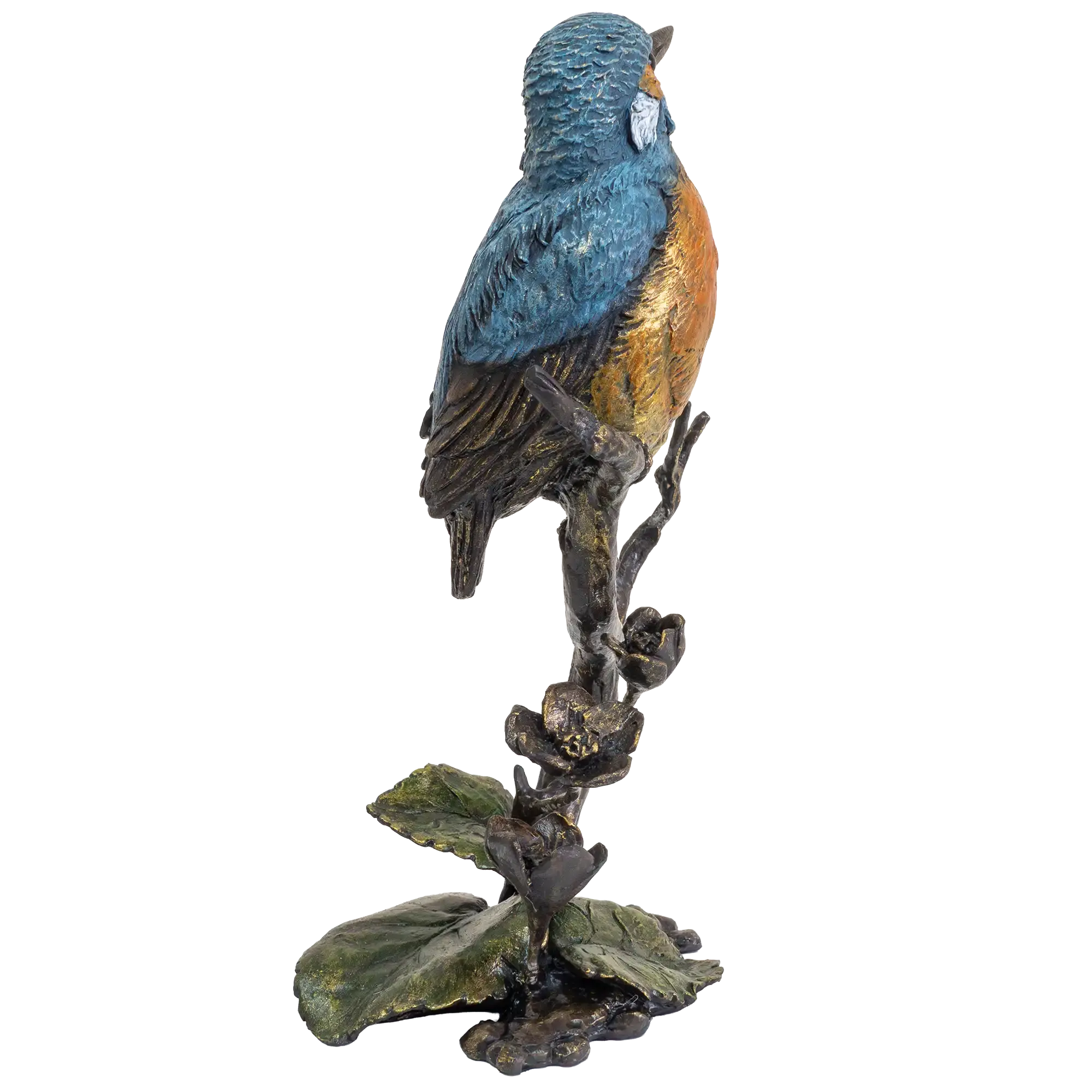 Richard Cooper Bronze Birds Collection Kingfisher & Meadow Marsh Figurine