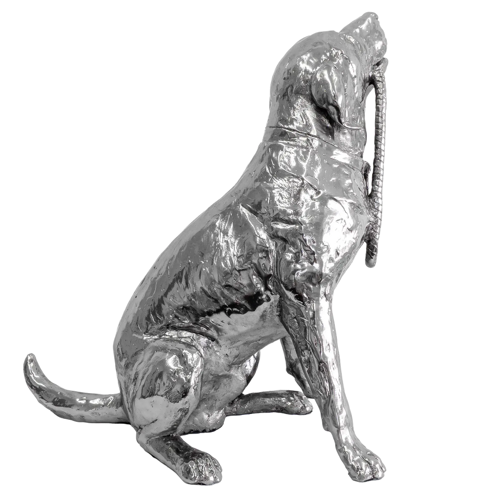 Richard Cooper Nickel Studio Collection Labrador Figurine