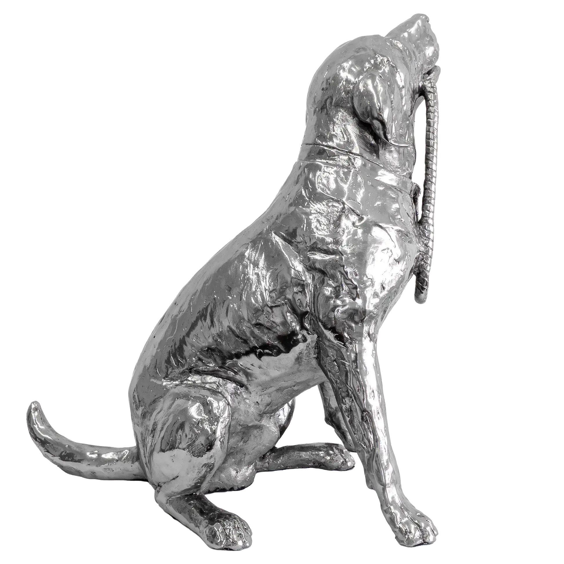 Richard Cooper Nickel Studio Collection Labrador Figurine