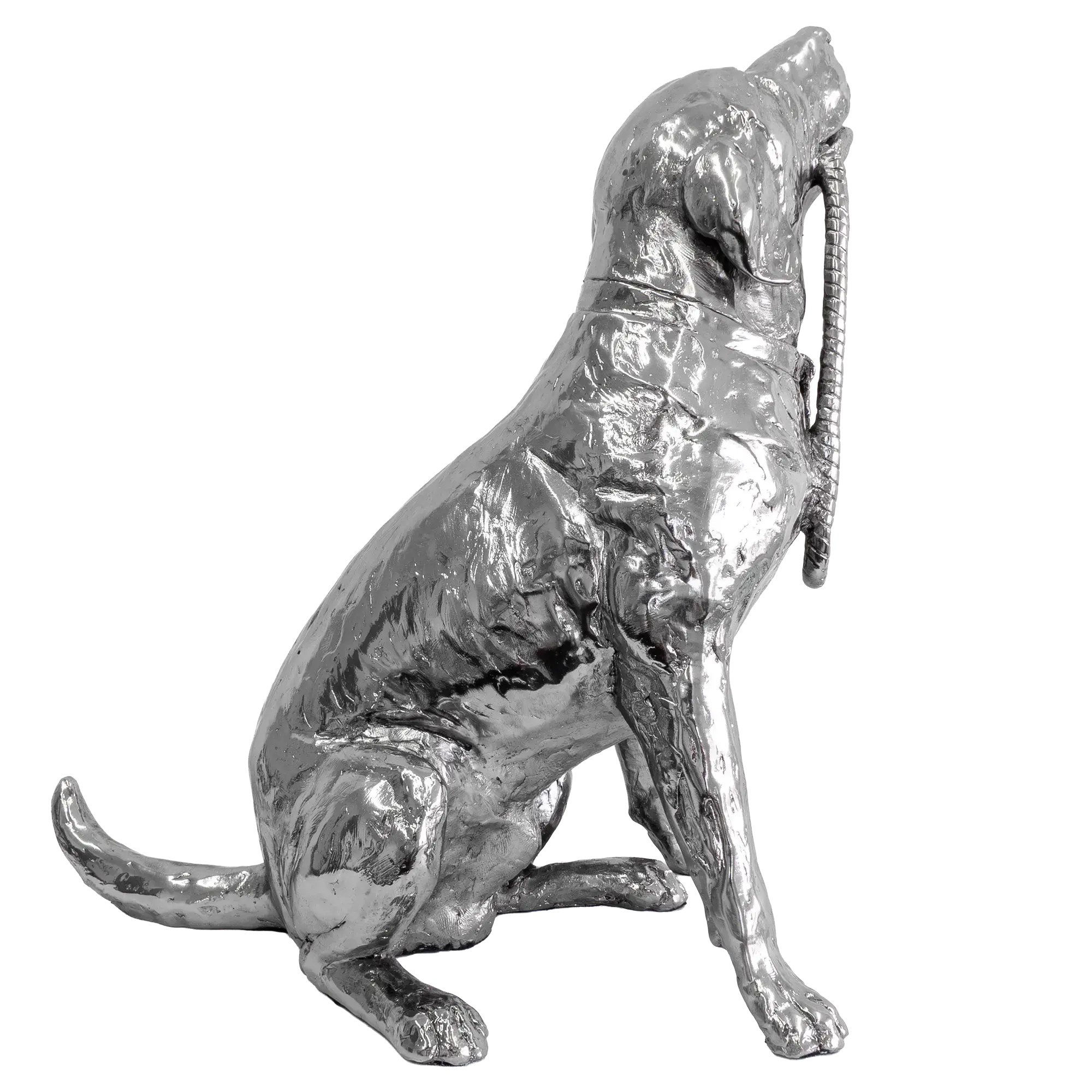 Richard Cooper Nickel Studio Collection Labrador Figurine