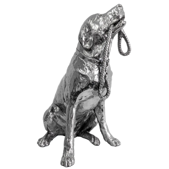 Richard Cooper Nickel Studio Collection Labrador Figurine