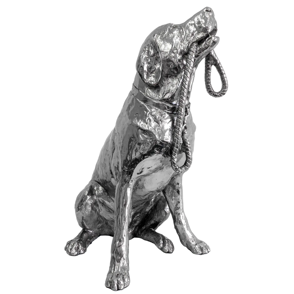 Richard Cooper Nickel Studio Collection Labrador Figurine