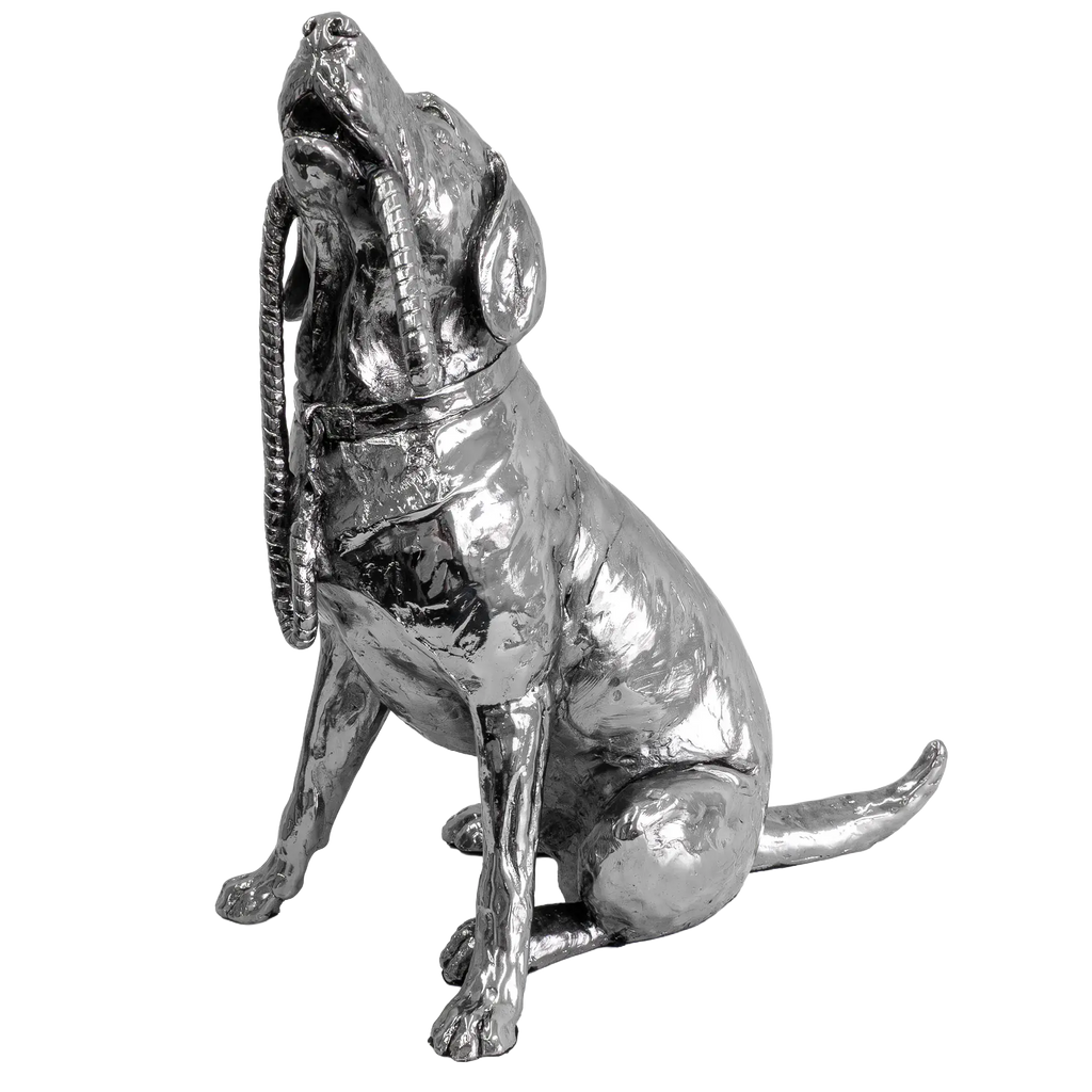 Richard Cooper Nickel Studio Collection Labrador Figurine