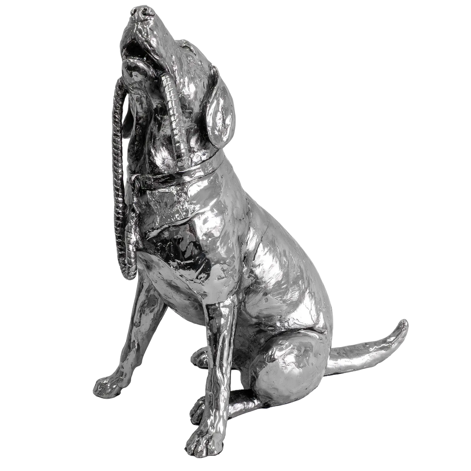 Richard Cooper Nickel Studio Collection Labrador Figurine