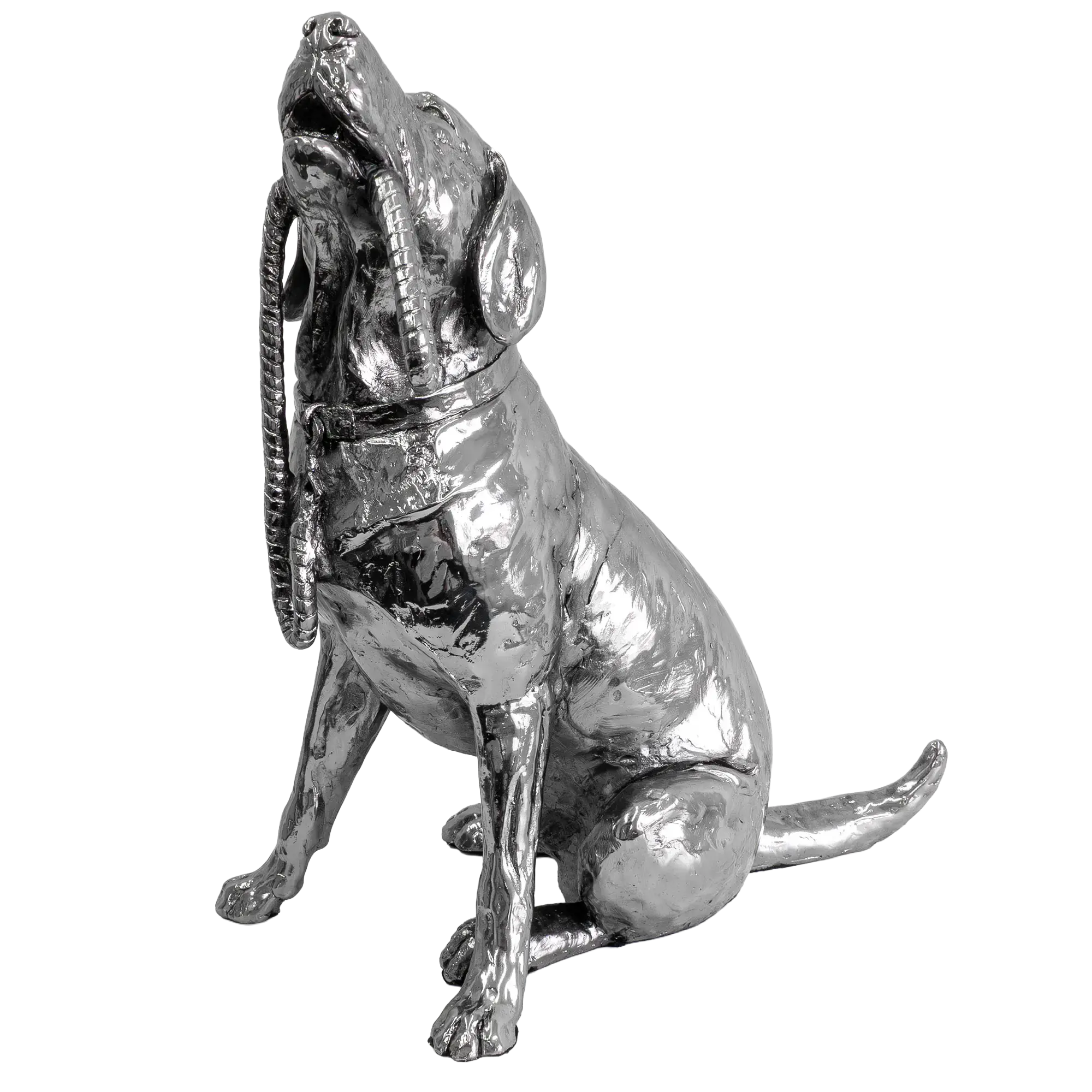 Richard Cooper Nickel Studio Collection Labrador Figurine