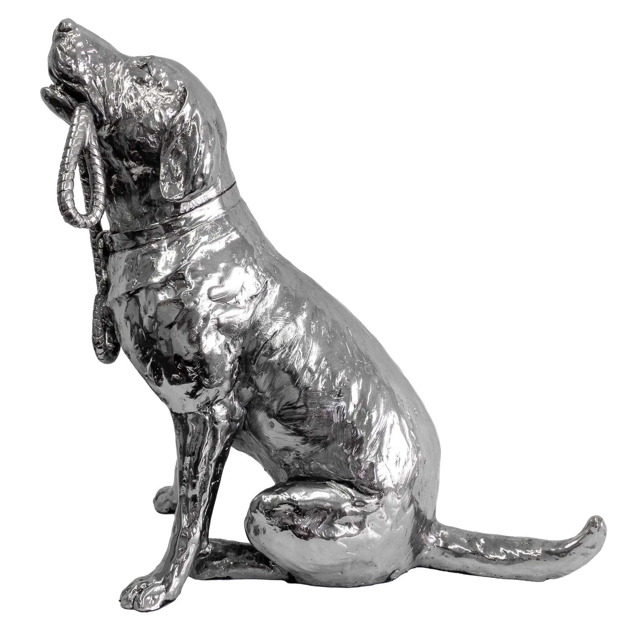 Richard Cooper Nickel Studio Collection Labrador Figurine