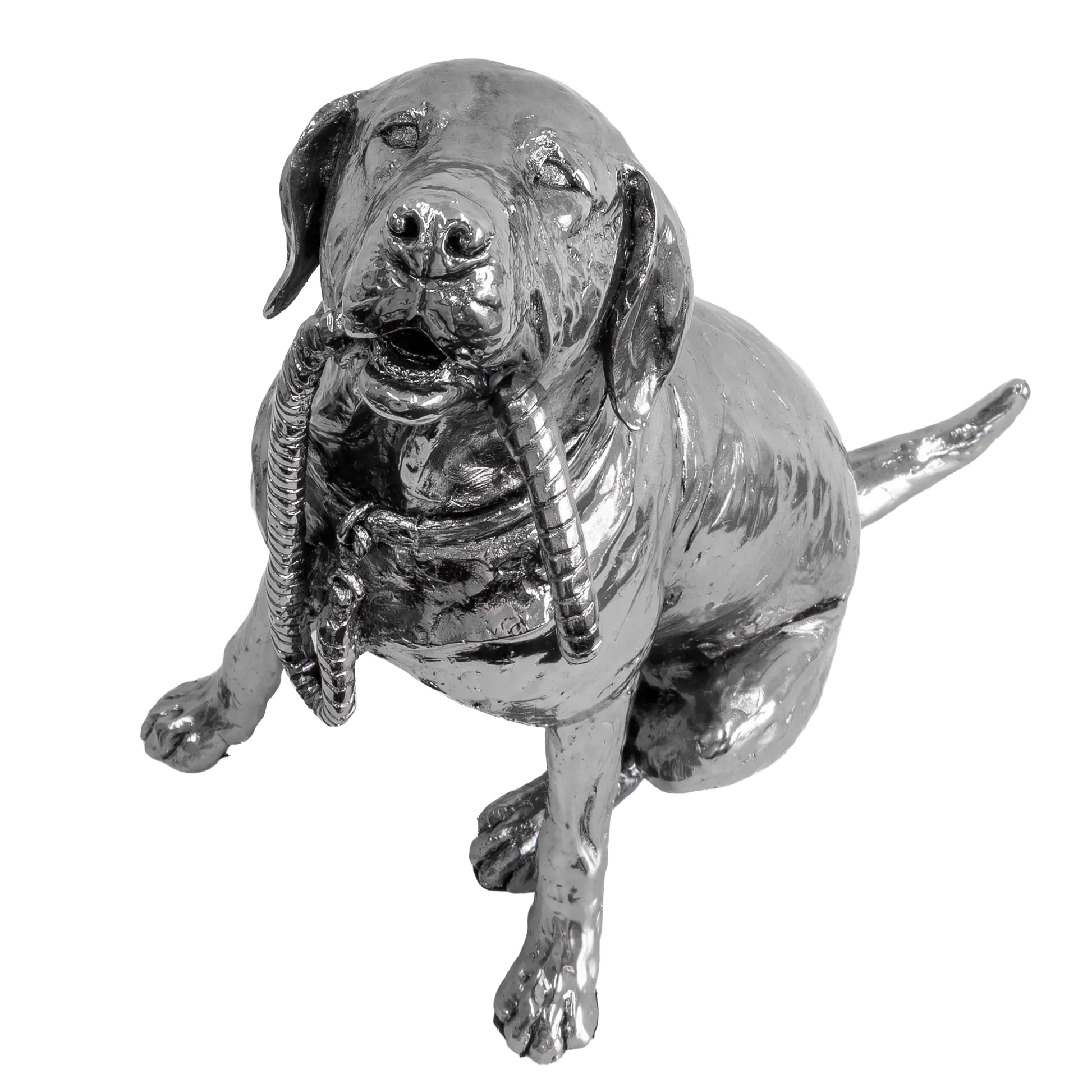 Richard Cooper Nickel Studio Collection Labrador Figurine